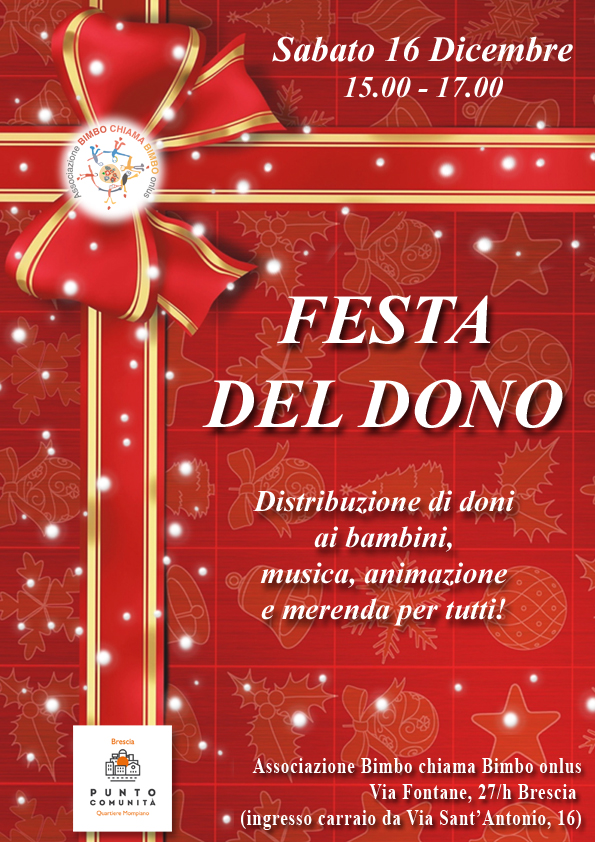 Festa del dono 2017 (locandina)