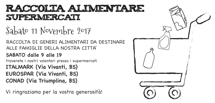 Raccolta alimentare Novembre 2017