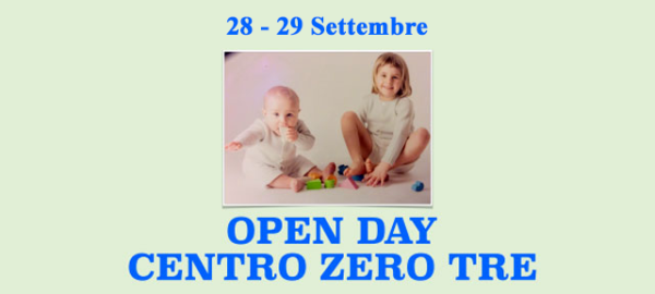 Open Day Centro Zero-Tre 2023