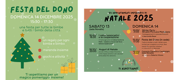 Festa del Dono 2025 + 40 anni Pro Loco Mompiano